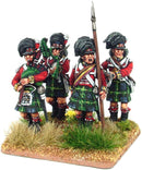 Napoleonic British Highland Centre Companies, 28 mm Scale Model Plastic Figures 92nd Regt Piper
