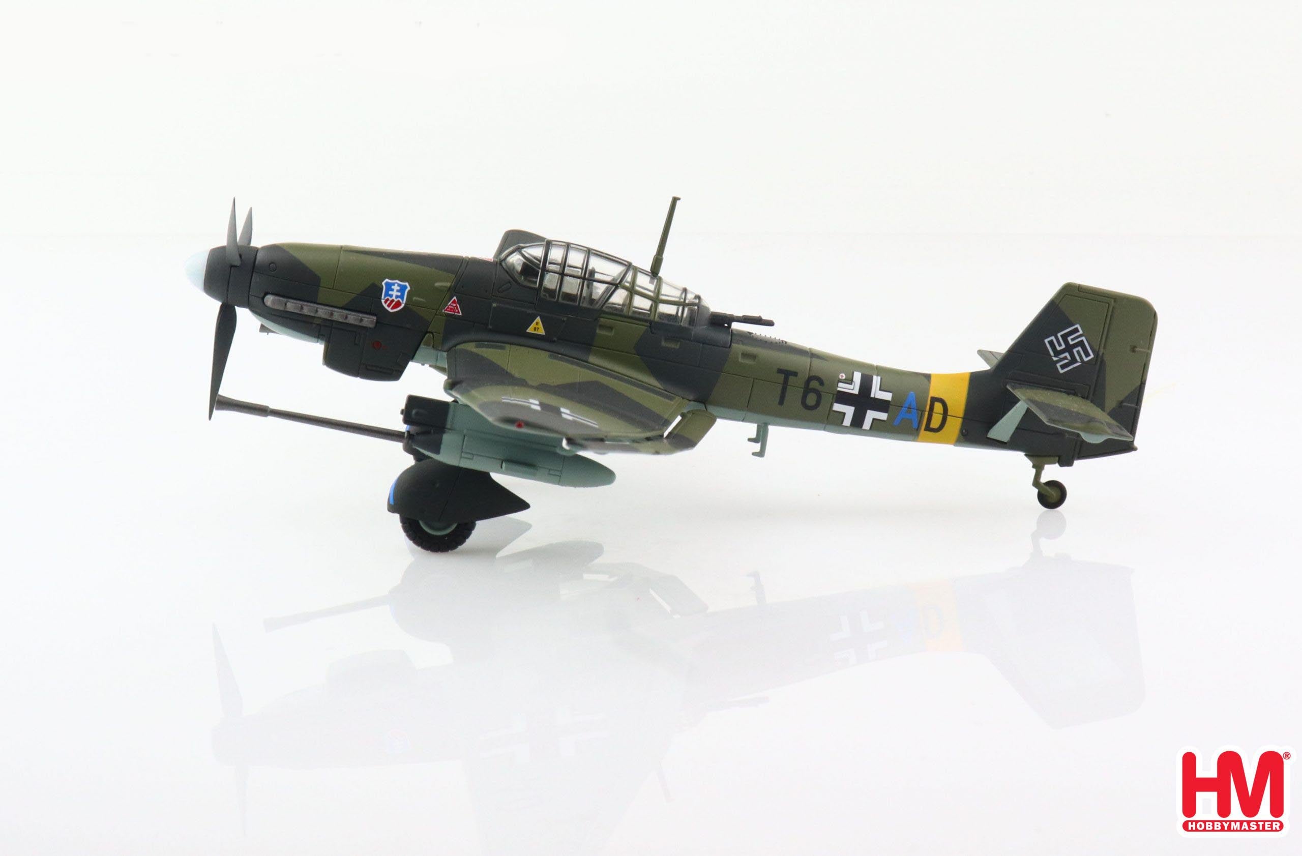 Junkers Ju 87 G-1 “Stuka”, Eastern Front 1/72 Scale Diecast Model Left Side View