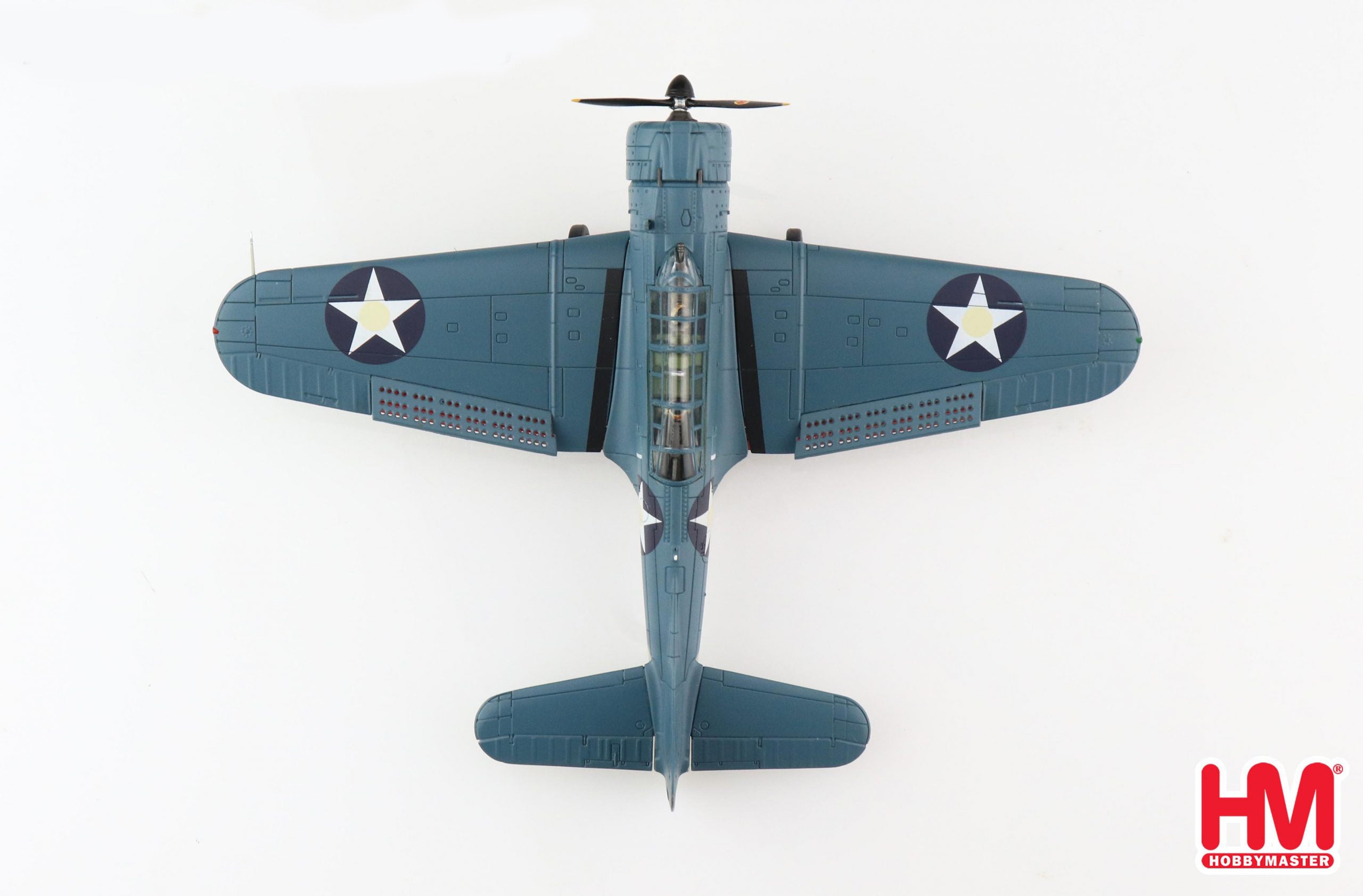 Douglas SBD-2 Dauntless VMSB-241 1942, 1/72 Scale Diecast Model Top View