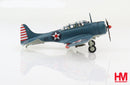 Douglas SBD-2 Dauntless USS Enterprise 1942, 1/72 Scale Diecast Model Right Side View