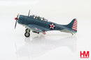 Douglas SBD-2 Dauntless USS Enterprise 1942, 1/72 Scale Diecast Model Left Side View