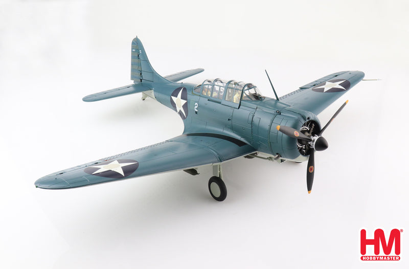 Douglas SBD-2 Dauntless, VMSB-241 “Battle of Midway” 1942, 1/32 Scale Diecast Model Right Front View