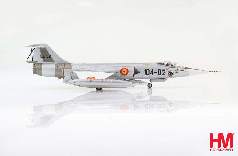 Lockheed F-104G Starfighter Spanish Air Force 1968, 1:72 Scale Diecast Model Right Side View