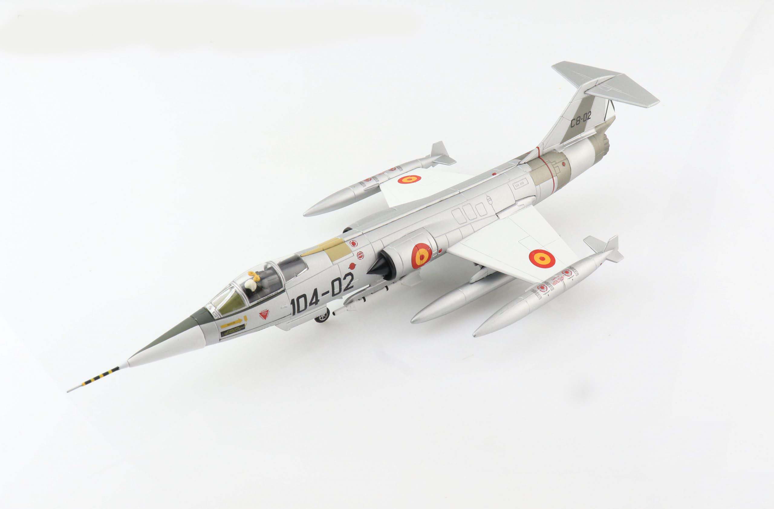 Lockheed F-104G Starfighter Spanish Air Force 1968, 1:72 Scale Diecast Model