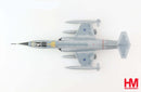 Lockheed F-104G Starfighter 7th TFS Republic of China Air Force 1991, 1:72 Scale Diecast Model Top View
