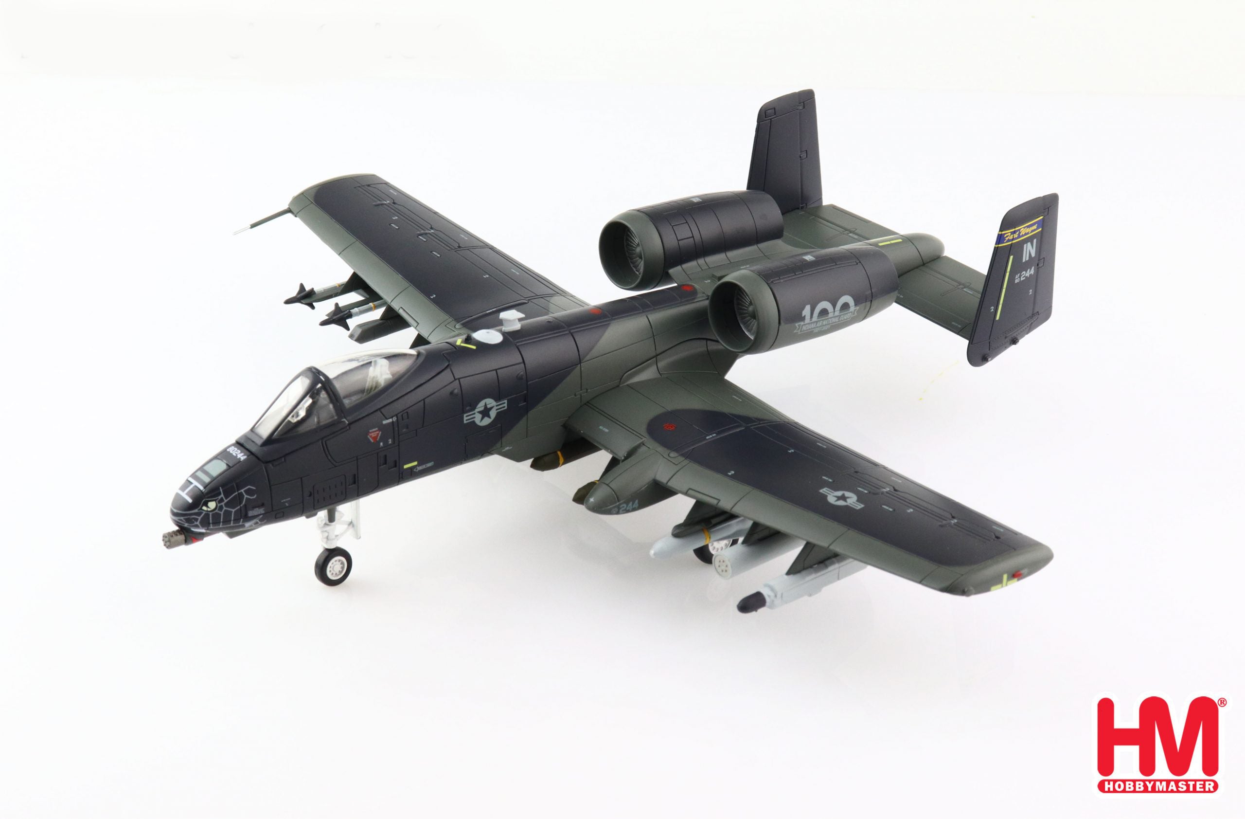 Fairchild Republic A-10C Thunderbolt II Indiana ANG 2021, 1:72 Scale Diecast Model