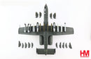 Fairchild Republic A-10C Thunderbolt II Indiana ANG 2021, 1:72 Scale Diecast Model Bottom View