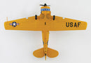 North American T-6G Texan USAF 75th FIS 1952, 1:72 Scale Diecast Model Bottom View