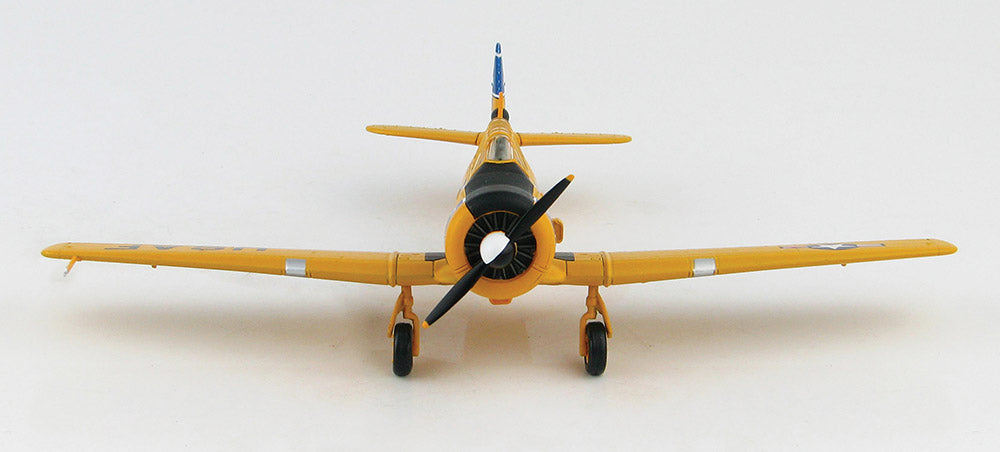 North American T-6G Texan USAF 75th FIS 1952, 1:72 Scale Diecast Model Front View