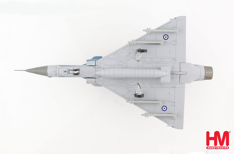 Dassault Mirage 2000-5EG No 237 332nd Squadron, Hellenic Air Force 2018, 1:72 Scale Diecast Model Bottom View