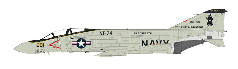 F-4E Phantom II VF-74 1981, 1/72 Scale Model By Hobby Master 