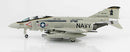 F-4E Phantom II VF-74 1981, 1/72 Scale Model By Hobby Master Left Front View