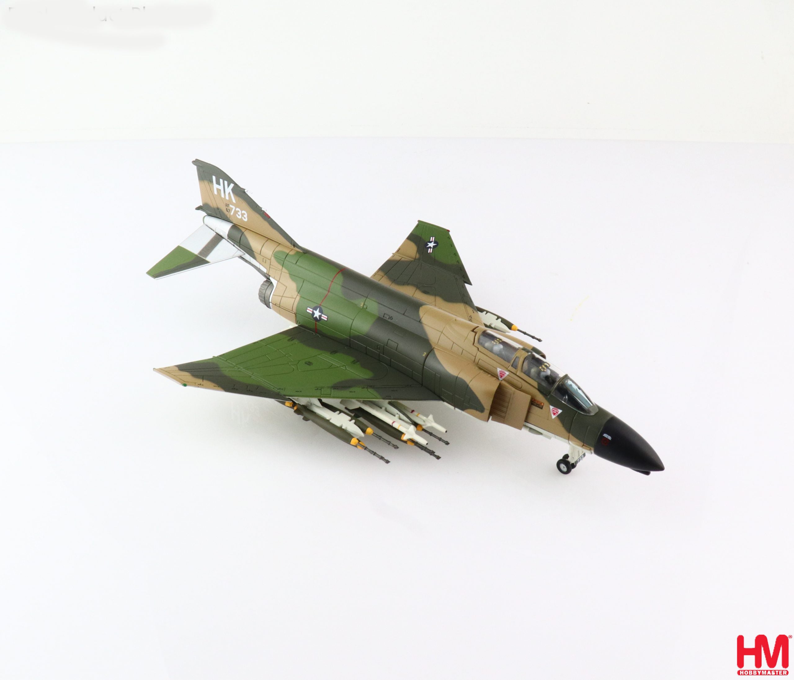 McDonald Douglas F-4D Phantom II 480th TFS, 1969, 1:72 Scale Diecast Model Right Front View