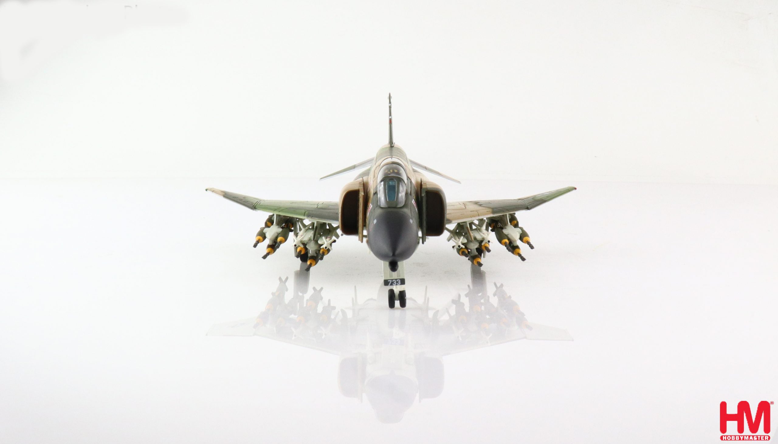 McDonald Douglas F-4D Phantom II 480th TFS, 1969, 1:72 Scale Diecast Model Front View