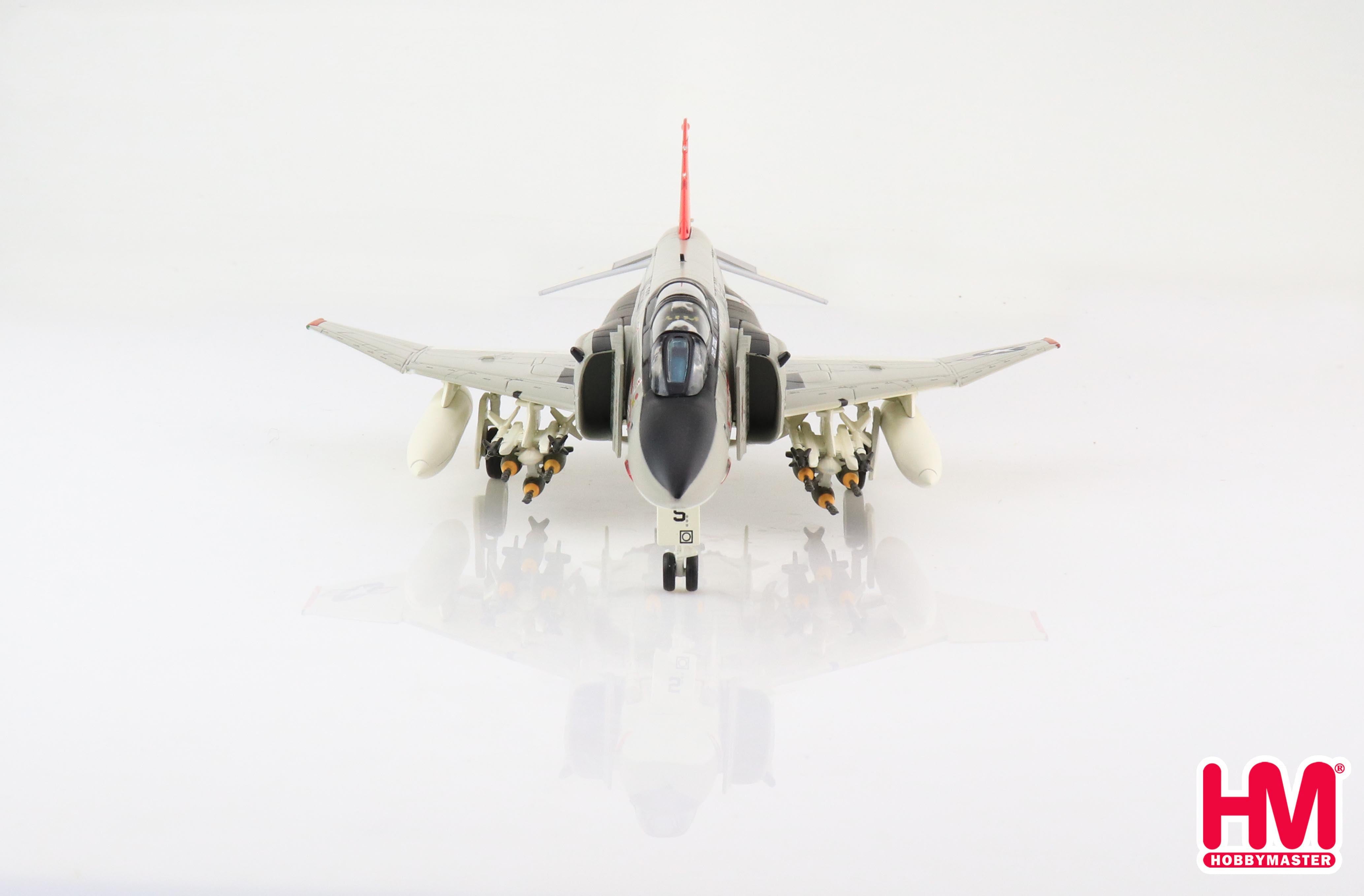 McDonald Douglas F-4J Phantom II VMFA-232 “Red Devils” 1977, 1:72 Scale Diecast Model Front View