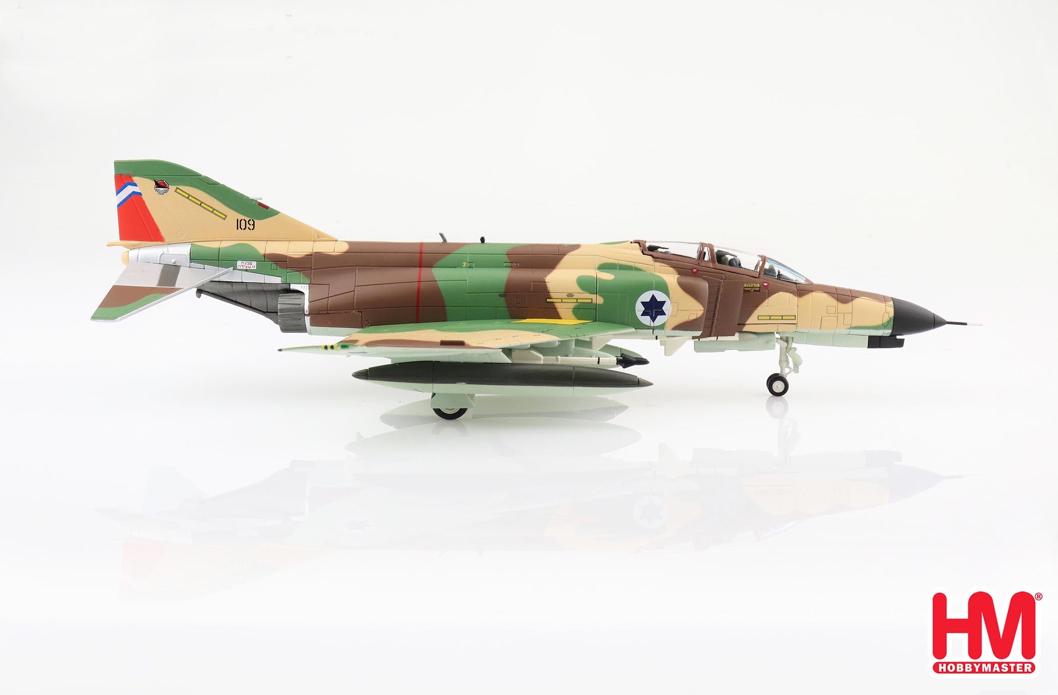 McDonald Douglas F-4E Kurnass, Israel Air Force 1974, 1:72 Scale Diecast Model Right Side View