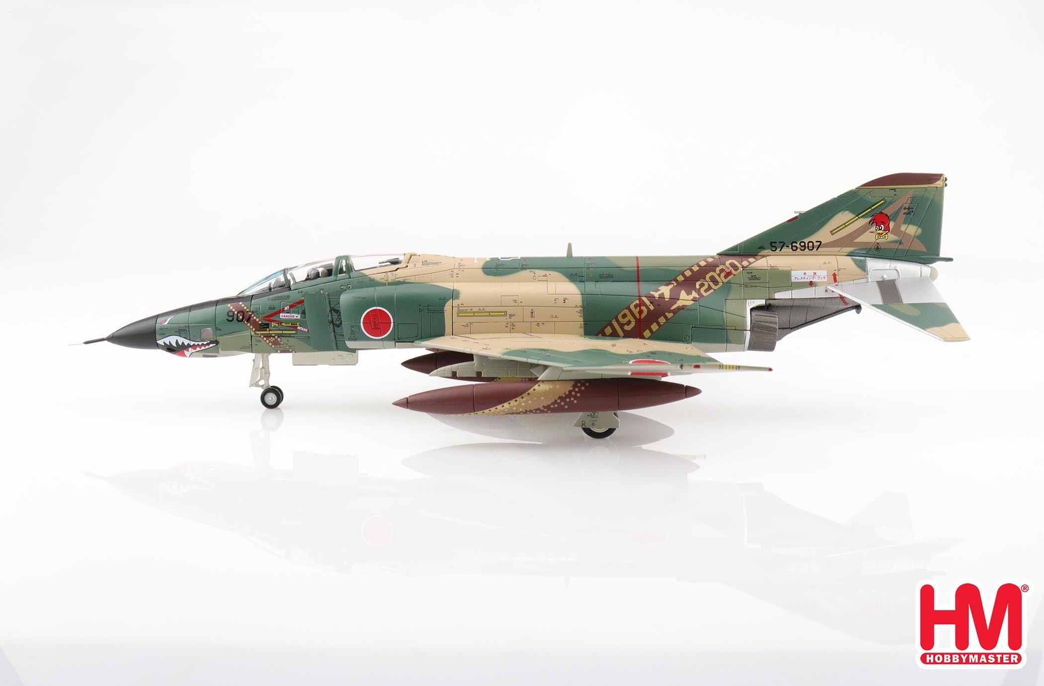 McDonald Douglas F-4E Phantom II JASDF 2020, 1:72 Scale Diecast Model Left Side View