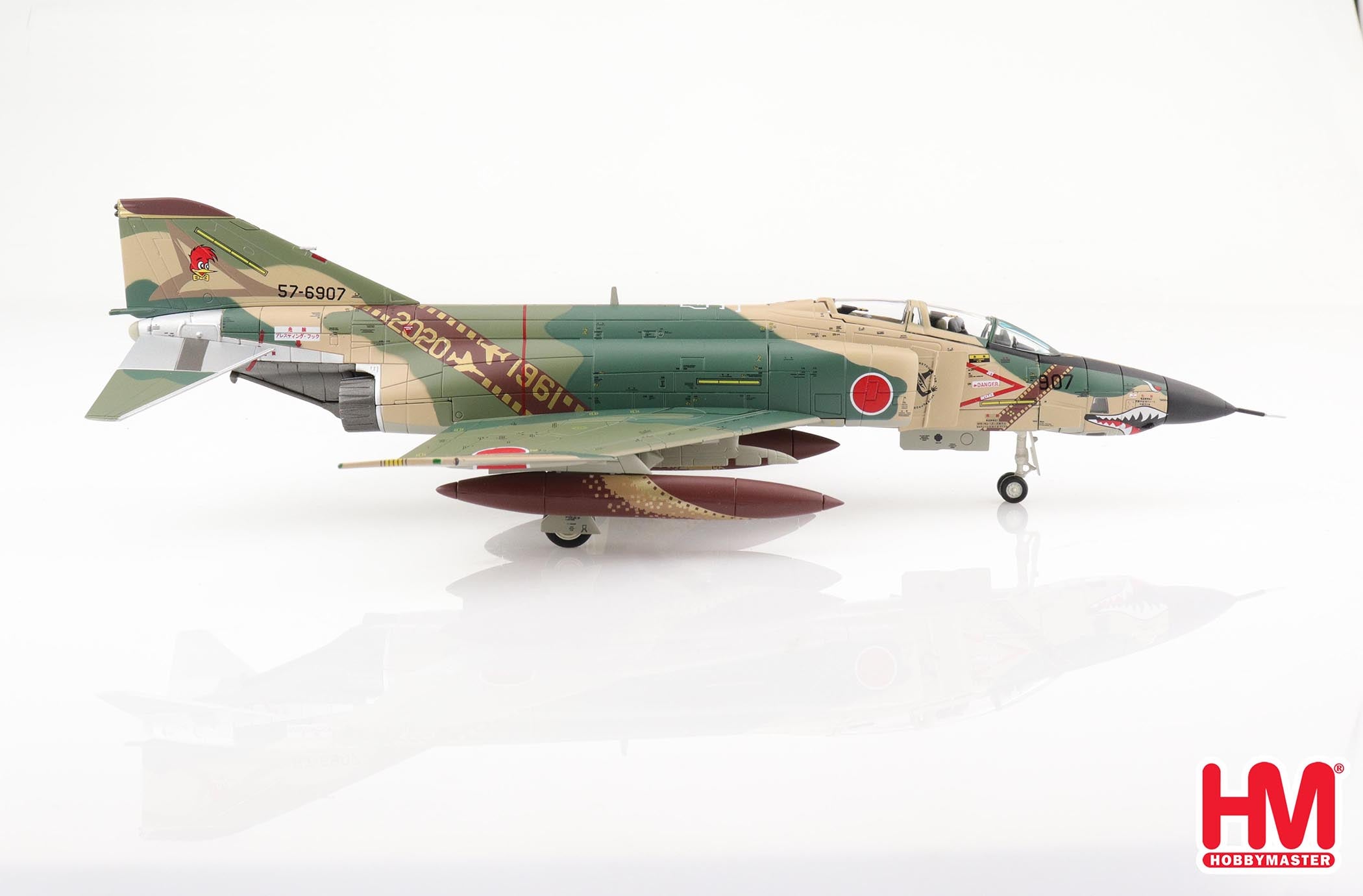 McDonald Douglas F-4E Phantom II JASDF 2020, 1:72 Scale Diecast Model Right Side View