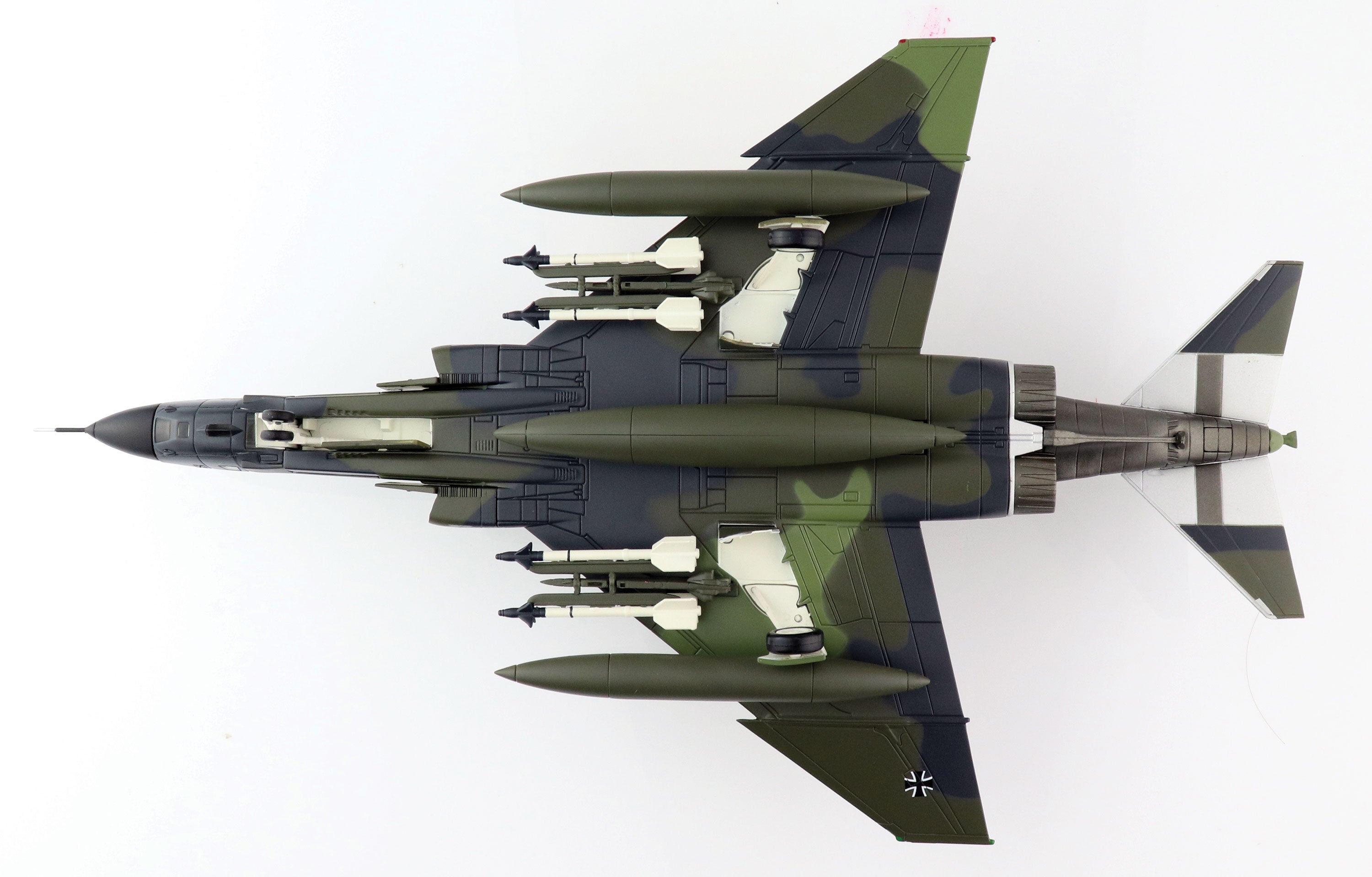 McDonald Douglas RF-4E Phantom II “Norm 83A” Luftwaffe 1992, 1:72 Scale Diecast Model Bottom View