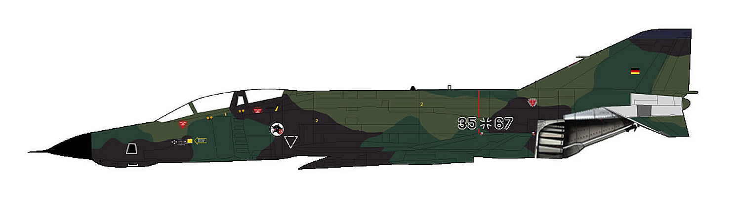 McDonald Douglas RF-4E Phantom II “Norm 83A” Luftwaffe 1992, 1:72 Scale Diecast Model Illustration