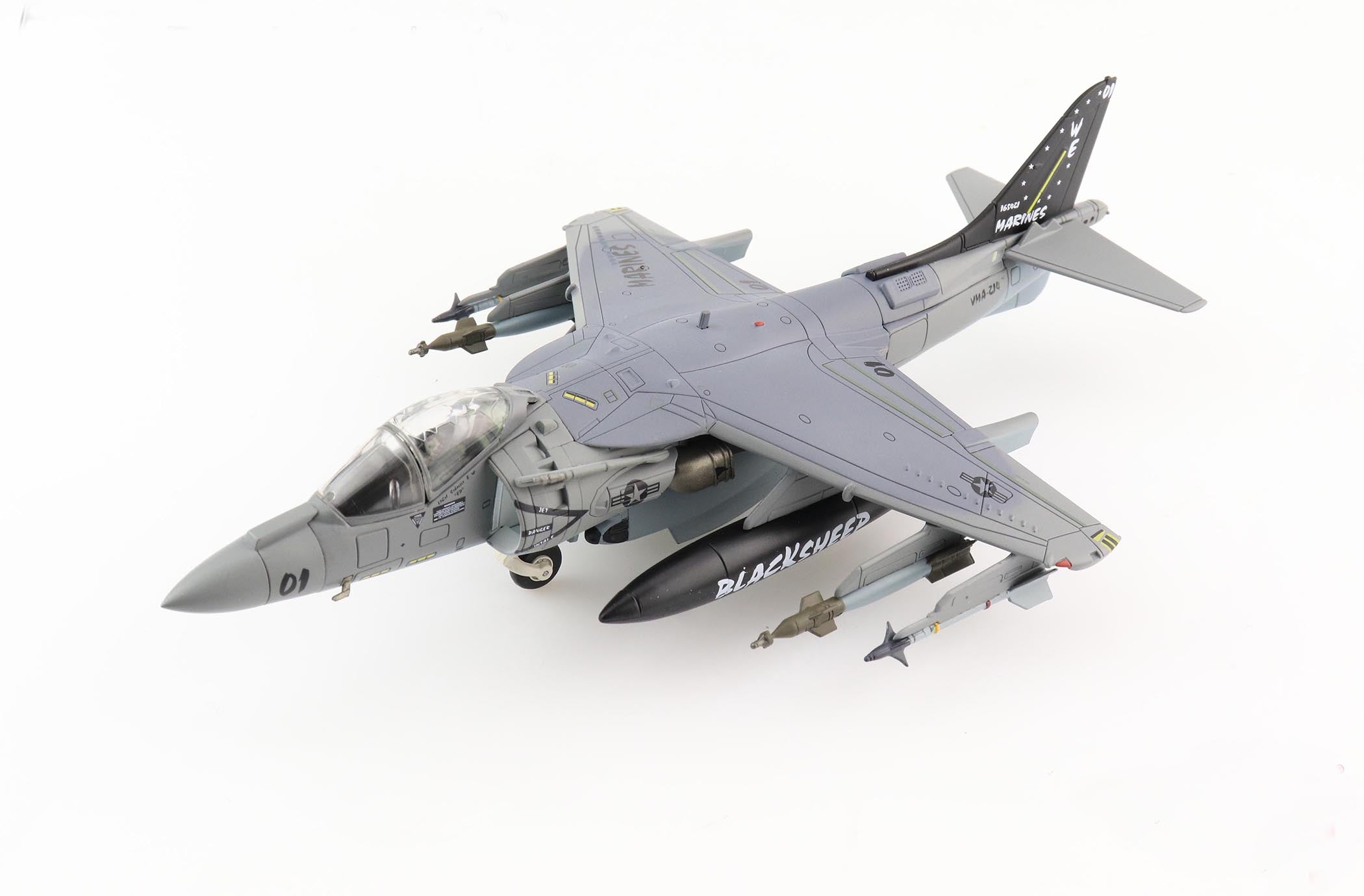 McDonnell Douglas AV-8B Harrier II Plus, VMA-214 USMC 2009, 1/72 Scale Diecast Model