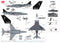 McDonnell Douglas AV-8B Harrier II Plus, VMA-214 USMC 2009, 1/72 Scale Diecast Model Markings