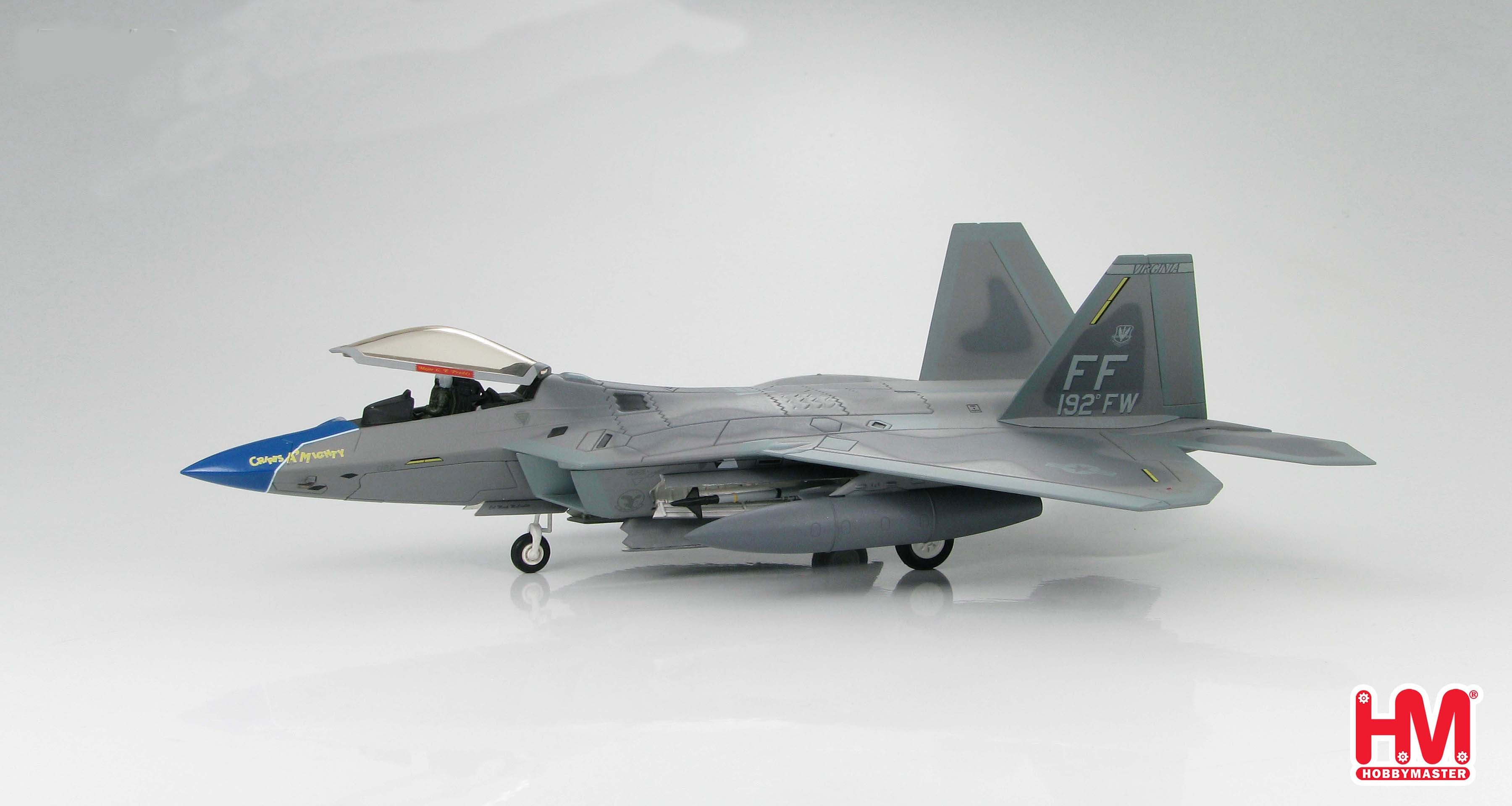 Hobby Master | Lockheed Martin F-22A Raptor, 192nd Fighter Wing