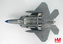 Lockheed Martin F-22A Raptor, 192nd Fighter Wing 2010, 1:72 Scale Diecast Model Bottom View w/ AIM 120