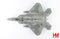 Lockheed Martin F-22A Raptor, 19th Fighter Squadron “Gamecocks” 2018, 1:72 Scale Diecast Model Top View