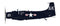 Douglas AD-3 Skyraider VMA-121 “Wolf Raiders” 1951, 1:72 Scale Diecast Model Illustration