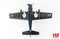 Douglas AD-3 Skyraider VMA-121 “Wolf Raiders” 1951, 1:72 Scale Diecast Model Bottom View