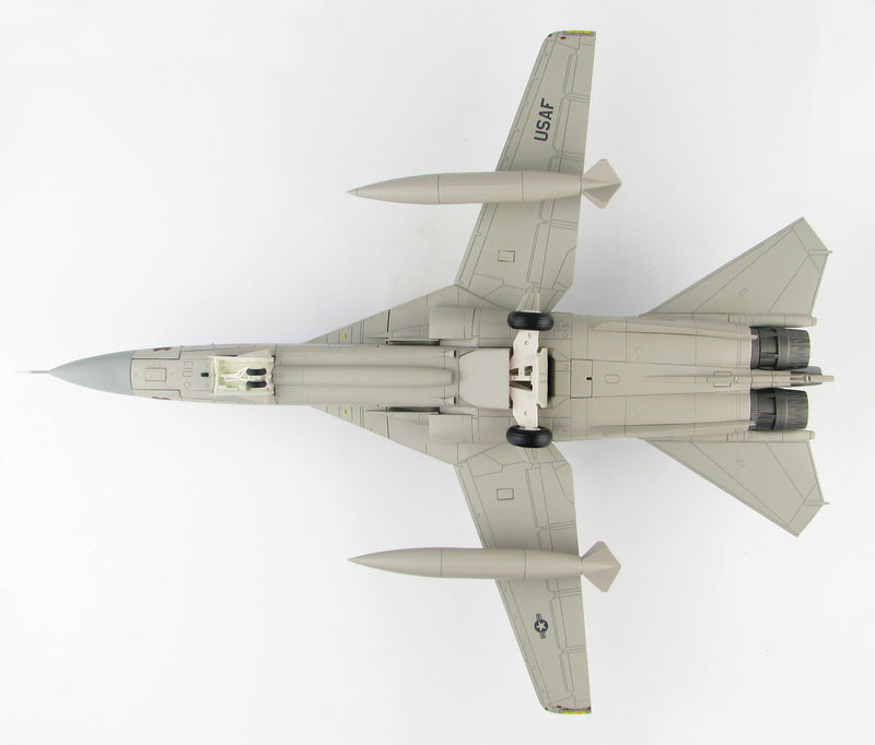 General Dynamics EF-111A Raven, 42nd Electronic Combat Squadron, 1:72 Scale Diecast Model Bottom View