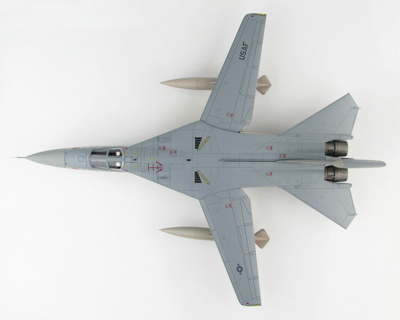 General Dynamics EF-111A Raven, 42nd Electronic Combat Squadron, 1:72 Scale Diecast Model Top View