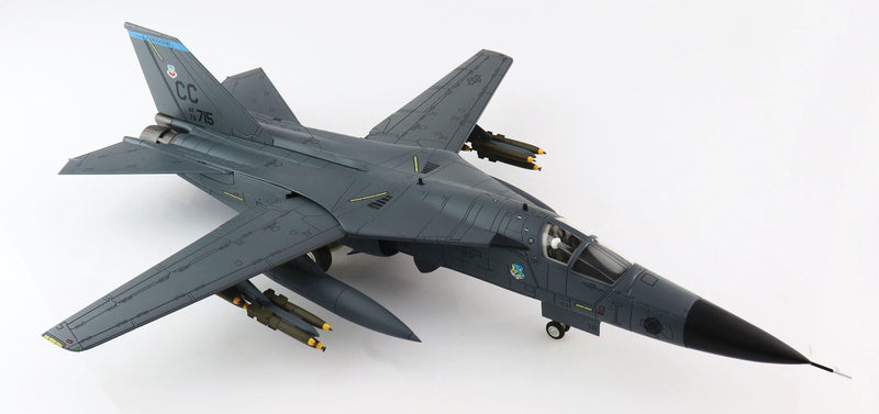 General Dynamics F-111F Aardvark 523rd TFS “Crusaders”, 1:72 Scale Diecast Model Right Front View