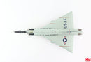 Convair F-102A Delta Dagger 196th FIS California Air National Guard 1970s, 1:72 Scale Diecast Model Top View