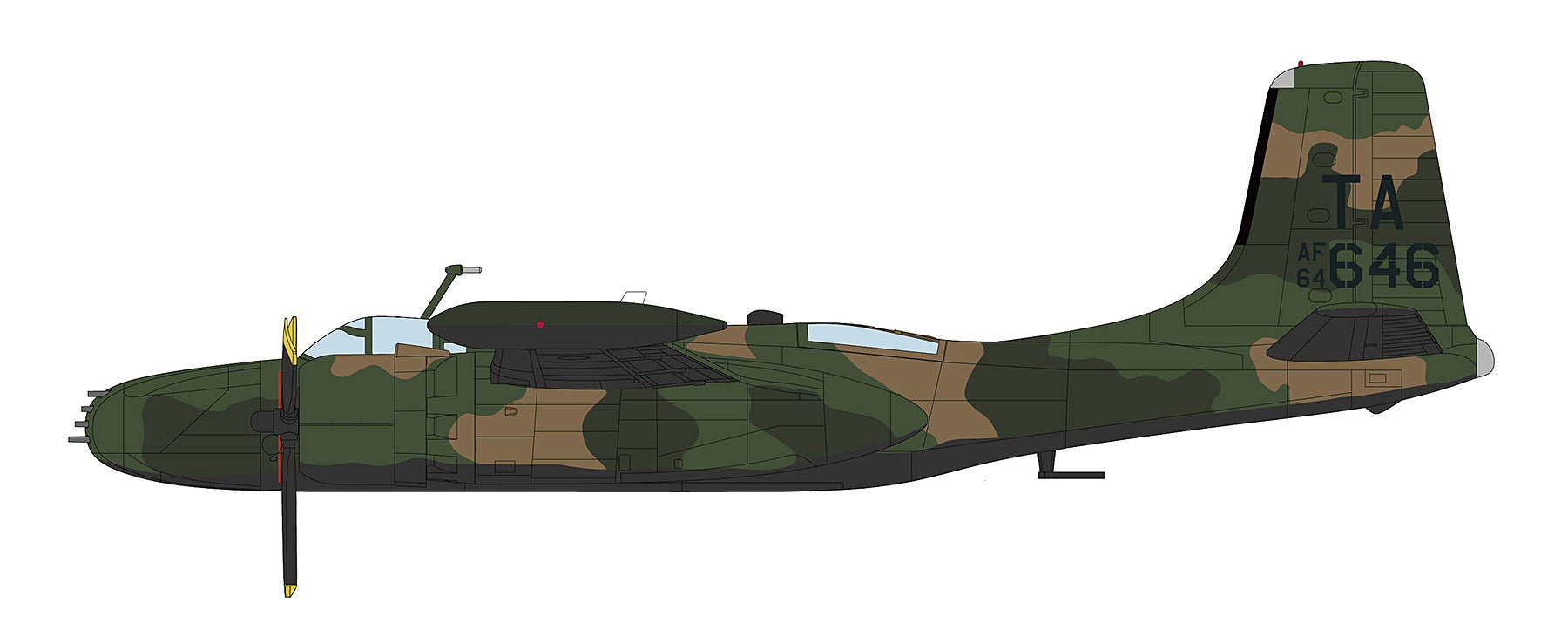 Hobby Master | Douglas B-26K Counter Invader 609th SOS 1969, 1:72