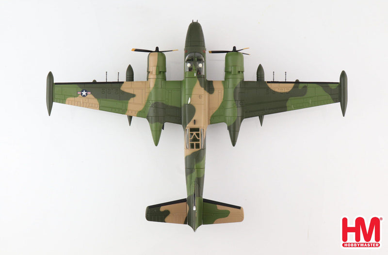 Douglas B-26K Counter Invader “Special Kay” EAA AirVenture 2018, 1/72 Scale Diecast Model Top View