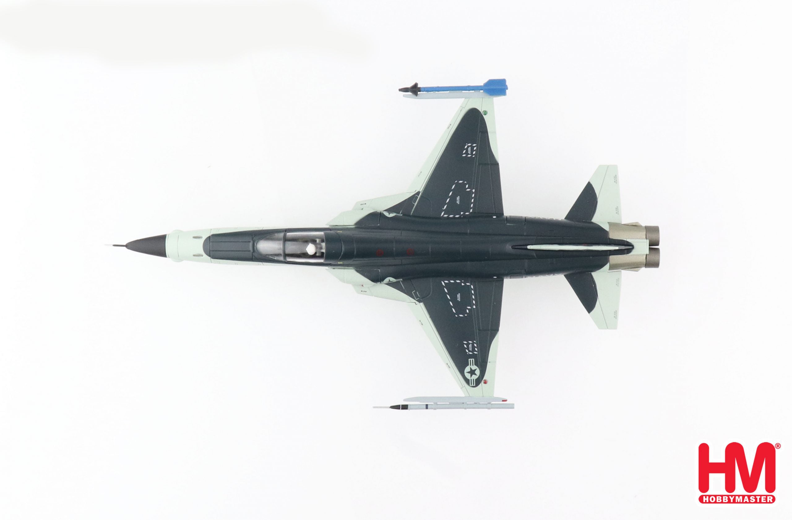 Northrop Grumman F5-N Tiger II VFC-111 “Sun Downers” 2021, 1:72 Scale Diecast Model Top View