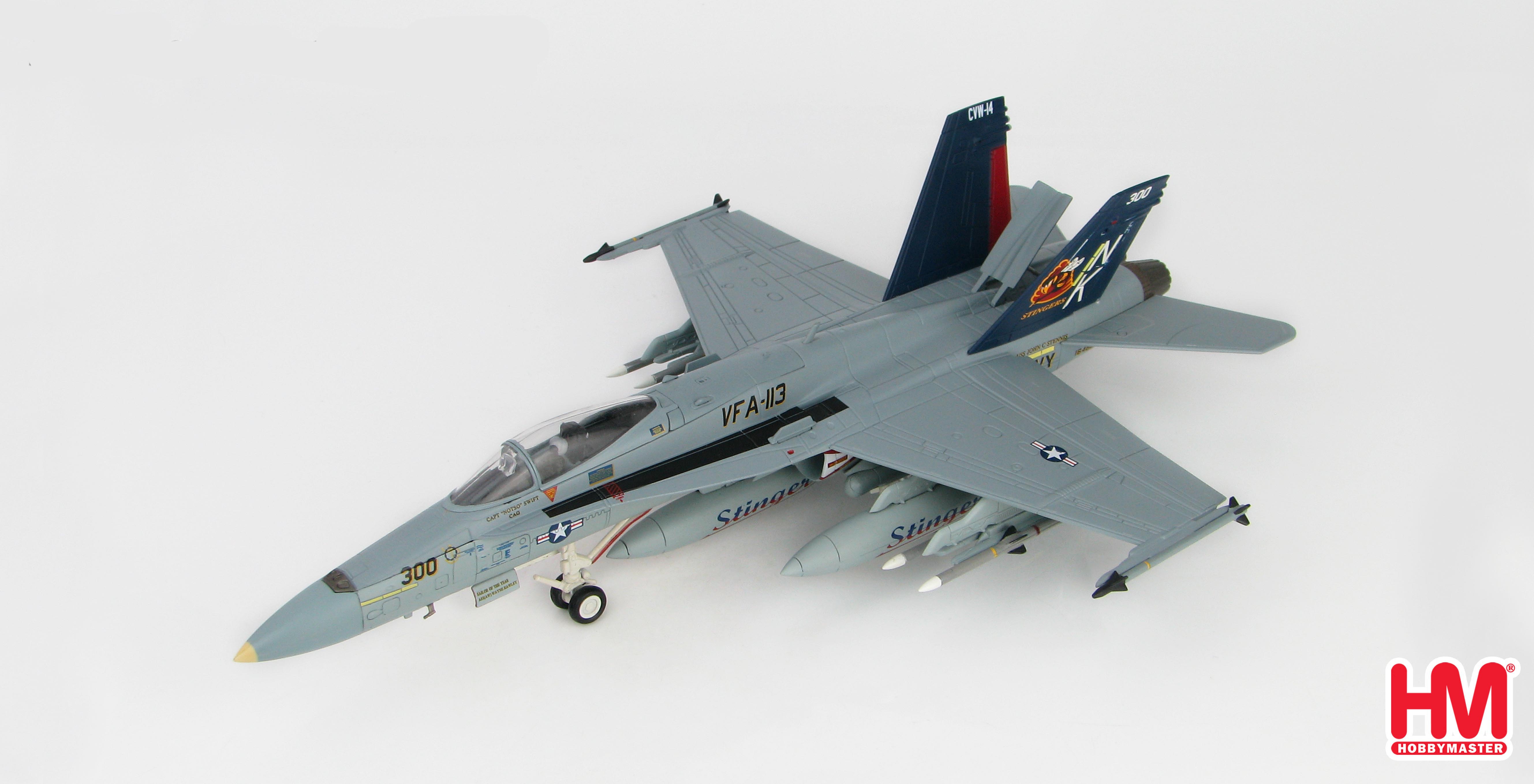 McDonnell Douglas F/A-18C Hornet VFA-113 2005, 1:72 Scale Diecast Model