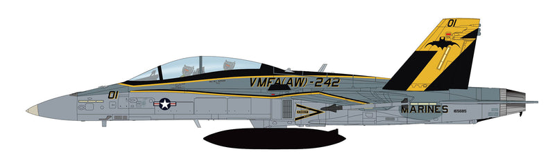McDonnell Douglas F/A-18D Hornet VMFA(AW)-242 “Bats” 2020, 1:72 Scale Diecast Model Illustration