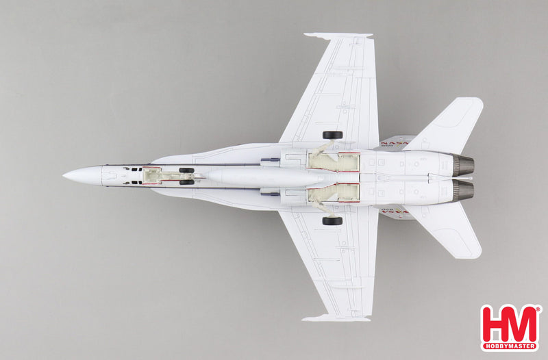 McDonnell Douglas F/A-18A Hornet NASA, Edwards AFB, 2005, 1:72 Scale Diecast Model Bottom View