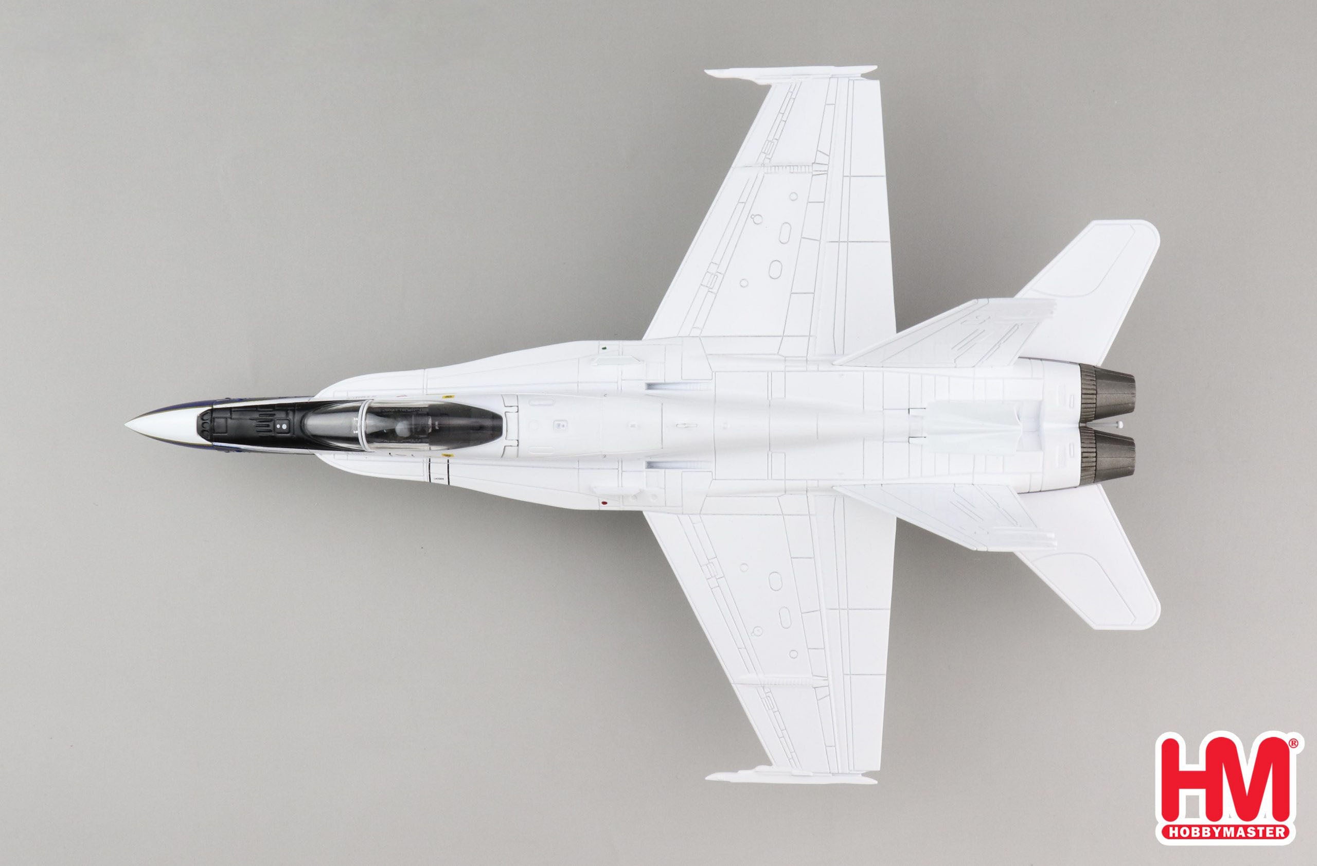 McDonnell Douglas F/A-18A Hornet NASA, Edwards AFB, 2005, 1:72 Scale Diecast Model Top View