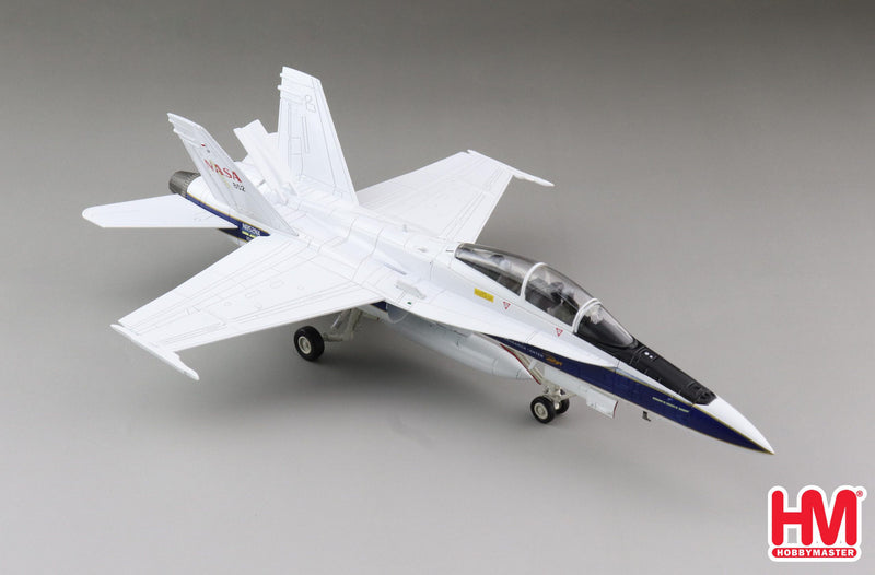 McDonnell Douglas F/A-18B Hornet NASA, Edwards AFB, 2012, 1:72 Scale Diecast Model Right Front  View