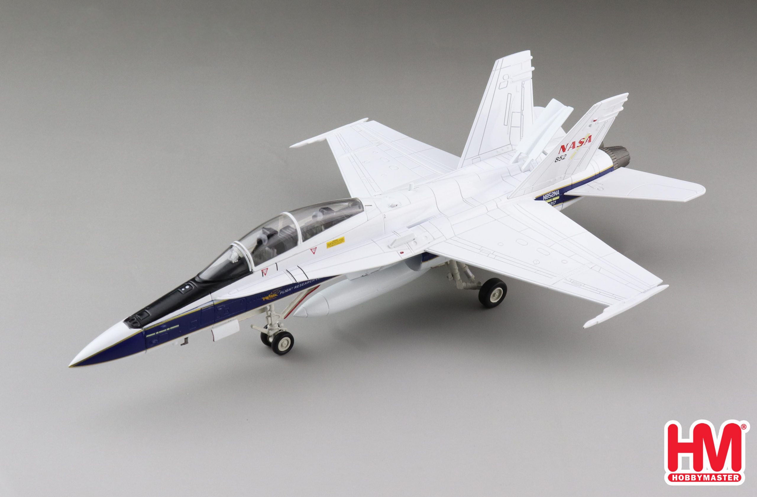 McDonnell Douglas F/A-18B Hornet NASA, Edwards AFB, 2012, 1:72 Scale Diecast Model