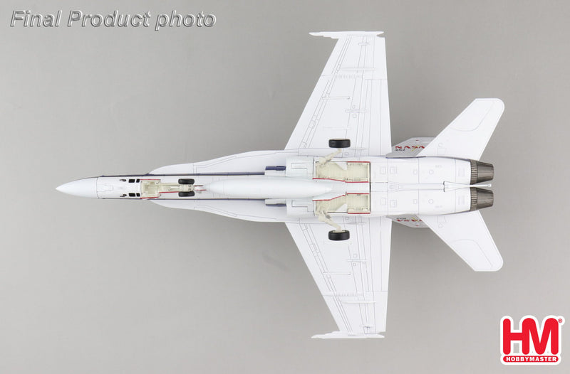 McDonnell Douglas F/A-18B Hornet NASA, Edwards AFB, 2012, 1:72 Scale Diecast Model Bottom View