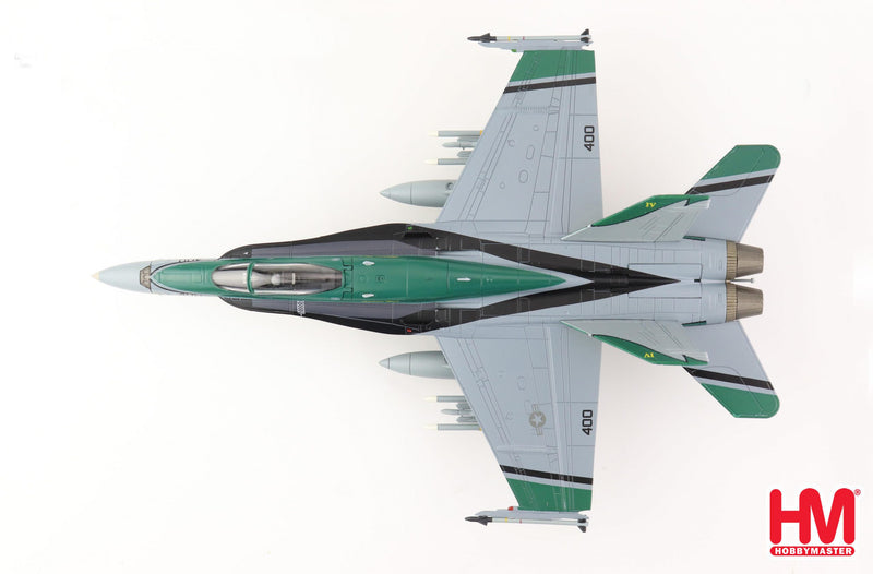 McDonnell Douglas F/A-18C Hornet VFA-195 “Dambusters” 2010, 1:72 Scale Diecast Model Top View