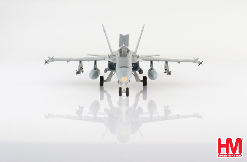 McDonnell Douglas EF-18A Hornet, Ala 12 “Gatos” Spanish Air Force, 2020, 1:72 Scale Diecast Model Front View