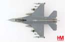 Lockheed Martin F-16C Fighting Falcon 119th FS, New Jersey ANG, 2016 1:72 Scale Diecast Model Top View