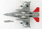 Lockheed Martin F-16C Block 40 South Dakota ANG 2016, 1:72 Scale Diecast Model Bottom View