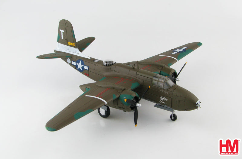 Douglas A-20G Havoc “Little Joe” 1945, 1:72 Scale Diecast Model Right Front View